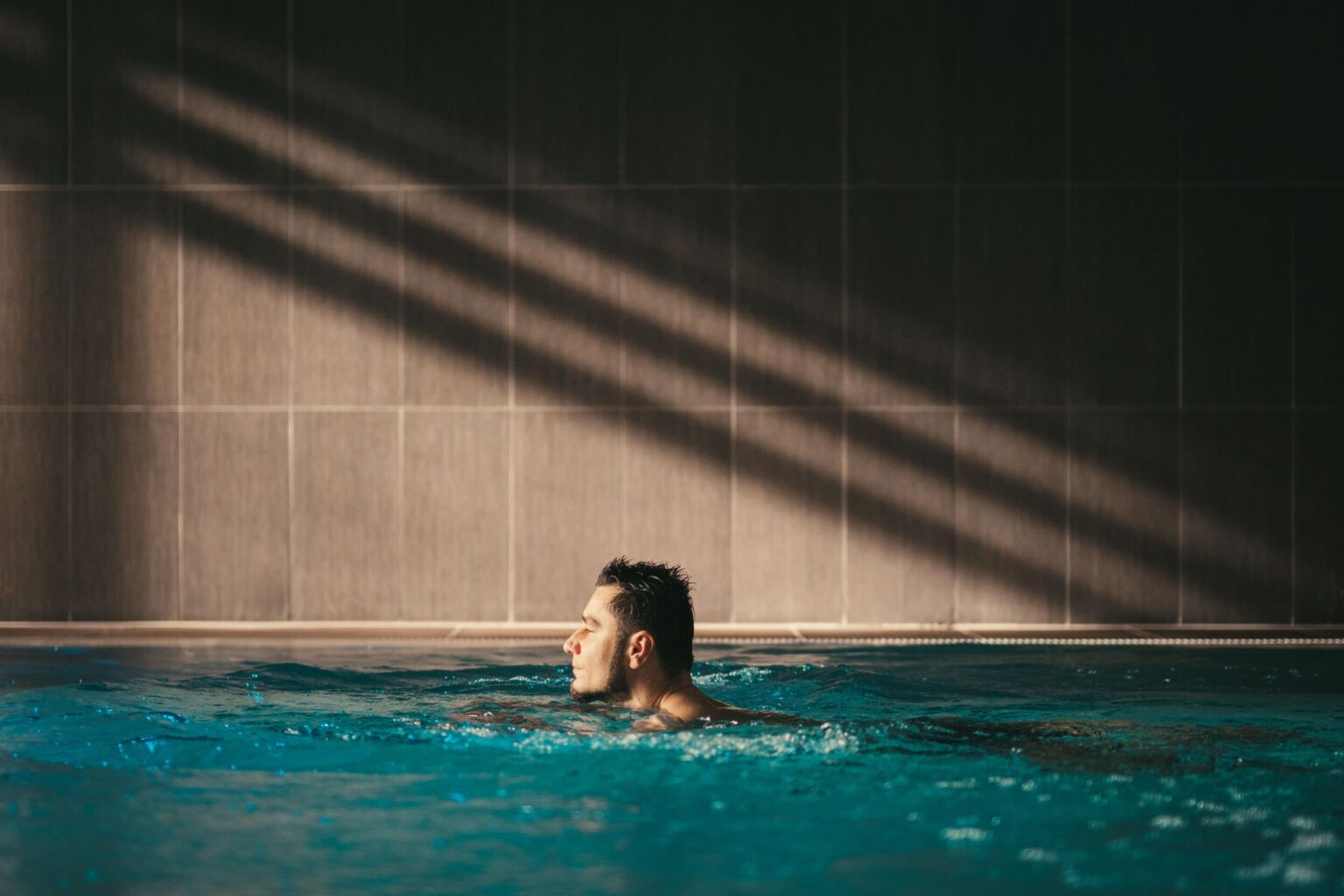 Strömstad Spa Man i pool