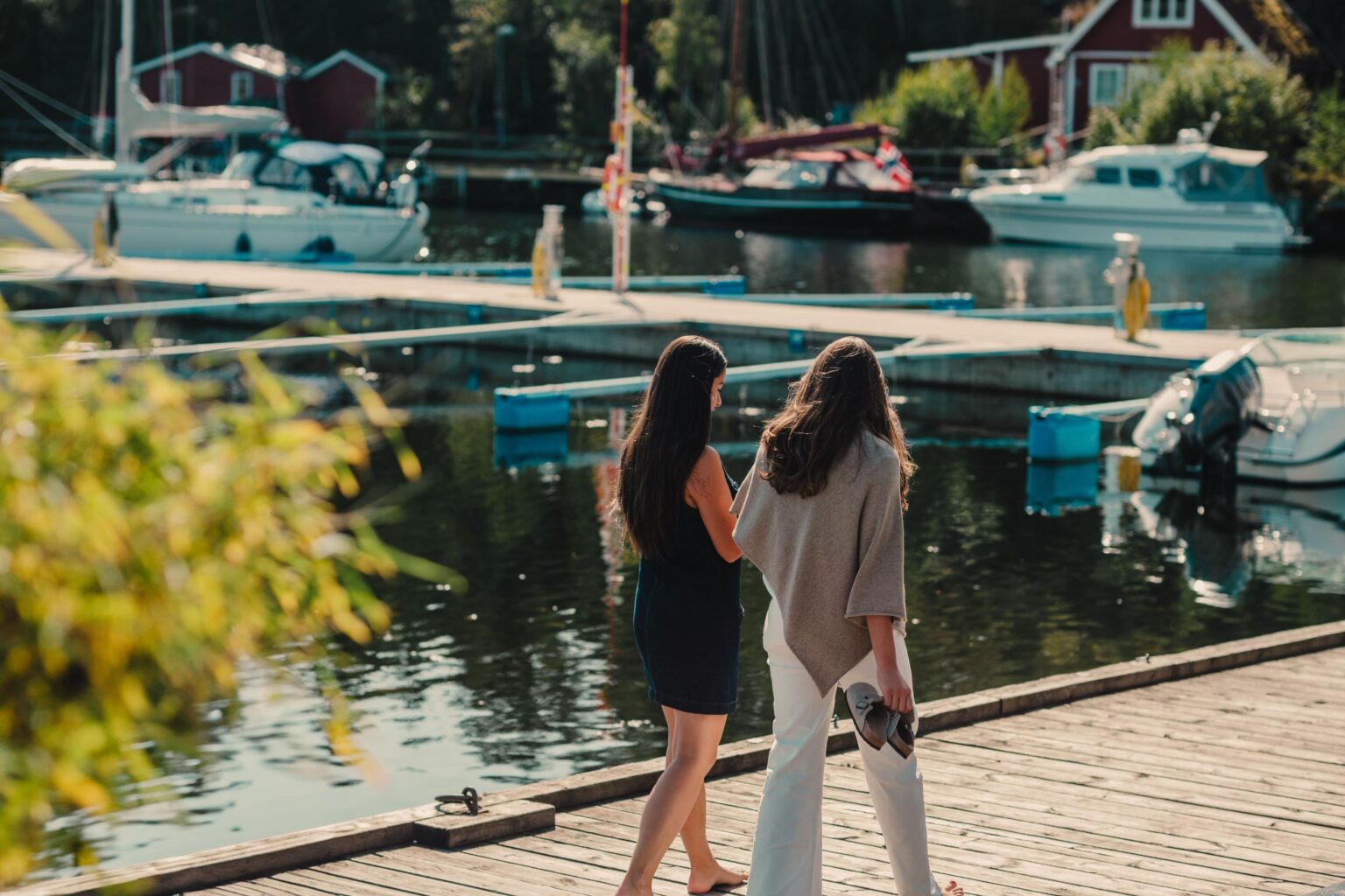 Strömstad Spa Kvinnor på kajen